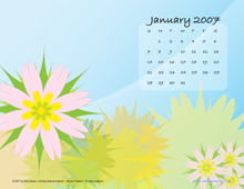 January 2007 Calendar #1