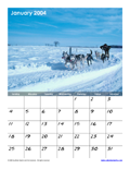 January 2004 Calendar #2