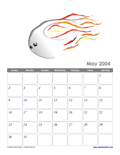 May 2004 Calendar #2